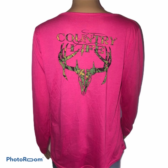 Country Life long sleeve tee - Picture 2 of 6